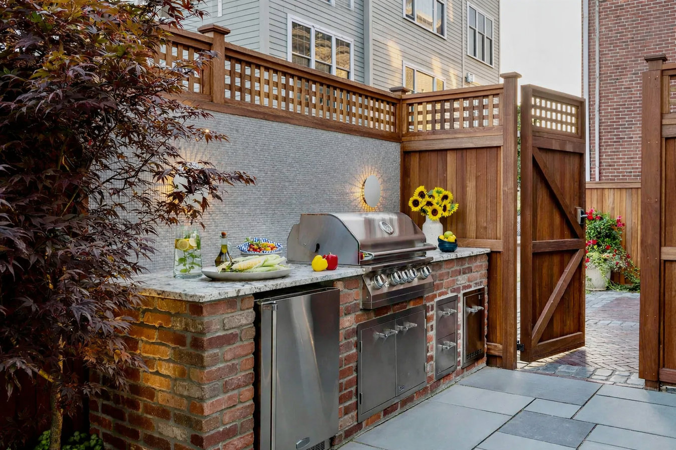 Outdoor kitchen masonry in Lehigh Acres, FL
